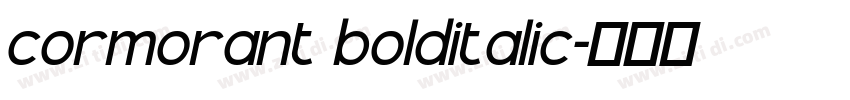 cormorant bolditalic字体转换 cormorant bolditalic字体转换
